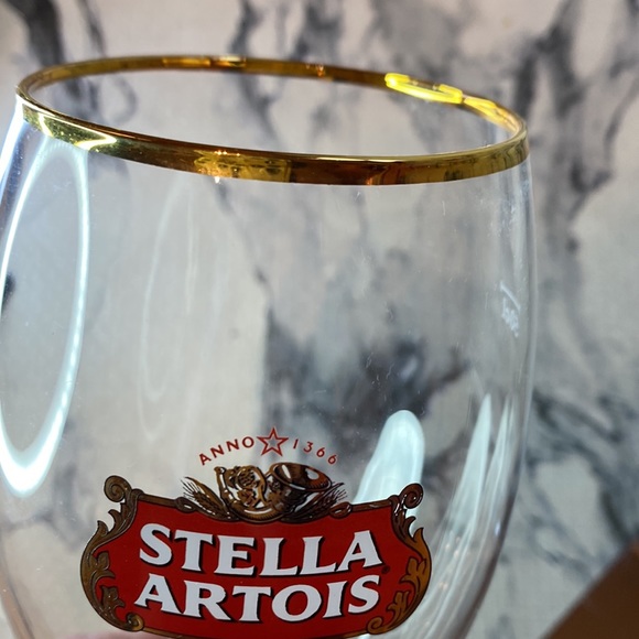 Stella Artois CHALICE & Premium Miller Pilsner Glass SET Exquisite! Vintage! 🎄 - Picture 9 of 10
